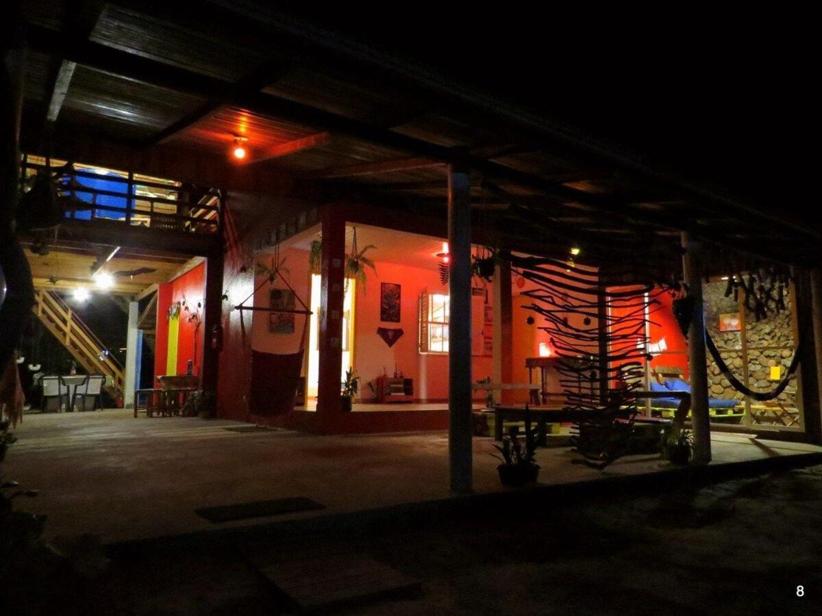 Casa Estilosa E Rustica Com Vista Para O Por Do Sol Da Ilha Do Mel! Buitenkant foto