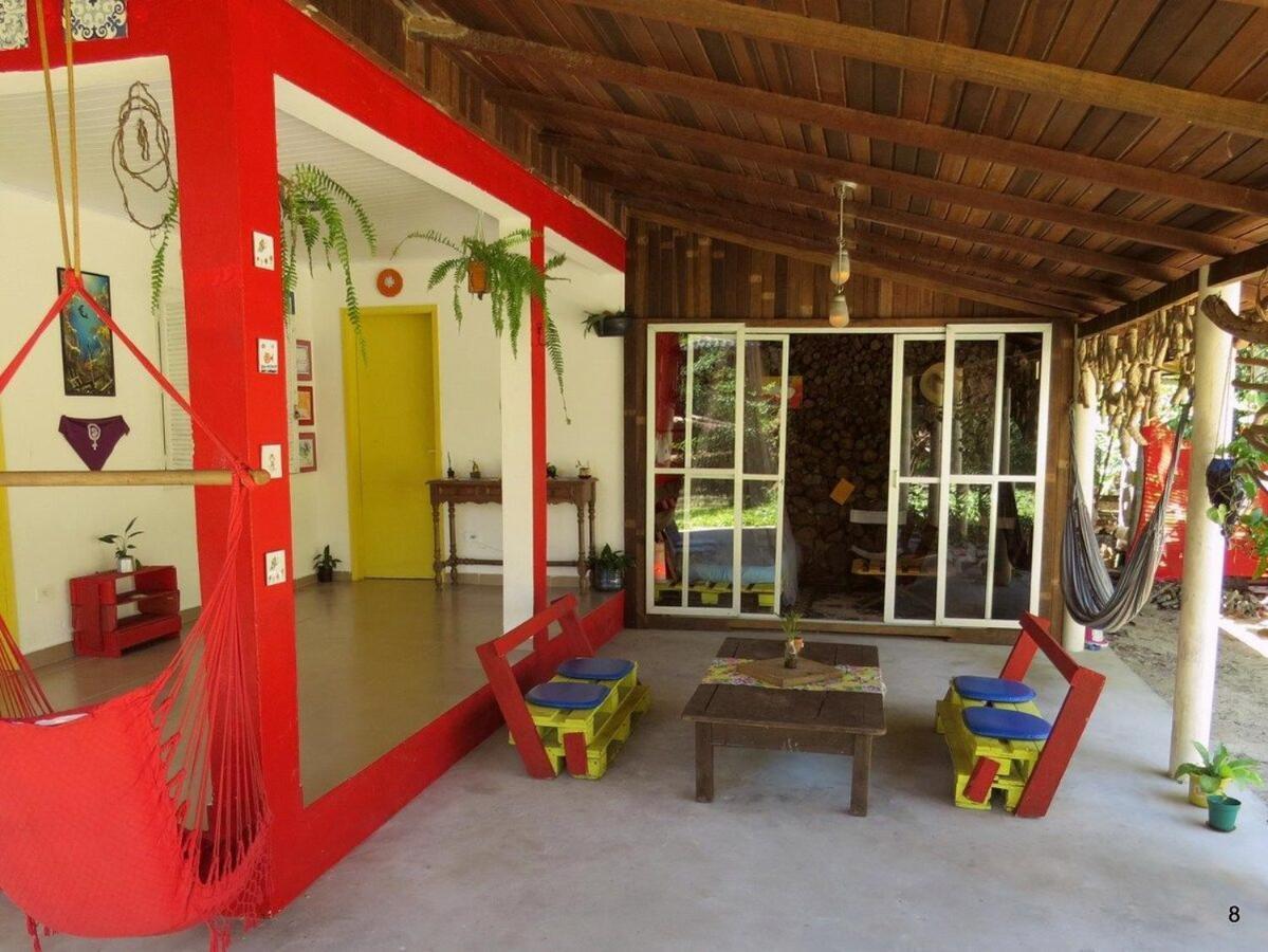 Casa Estilosa E Rustica Com Vista Para O Por Do Sol Da Ilha Do Mel! Buitenkant foto